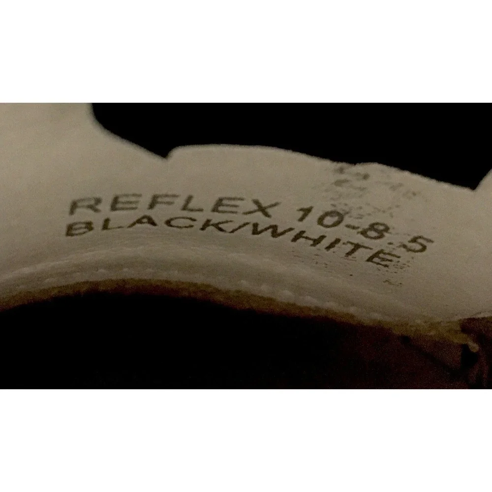 Vintage  Havana Sneakers Size M10, W8.5 Reflex Black White Rare Logo Star